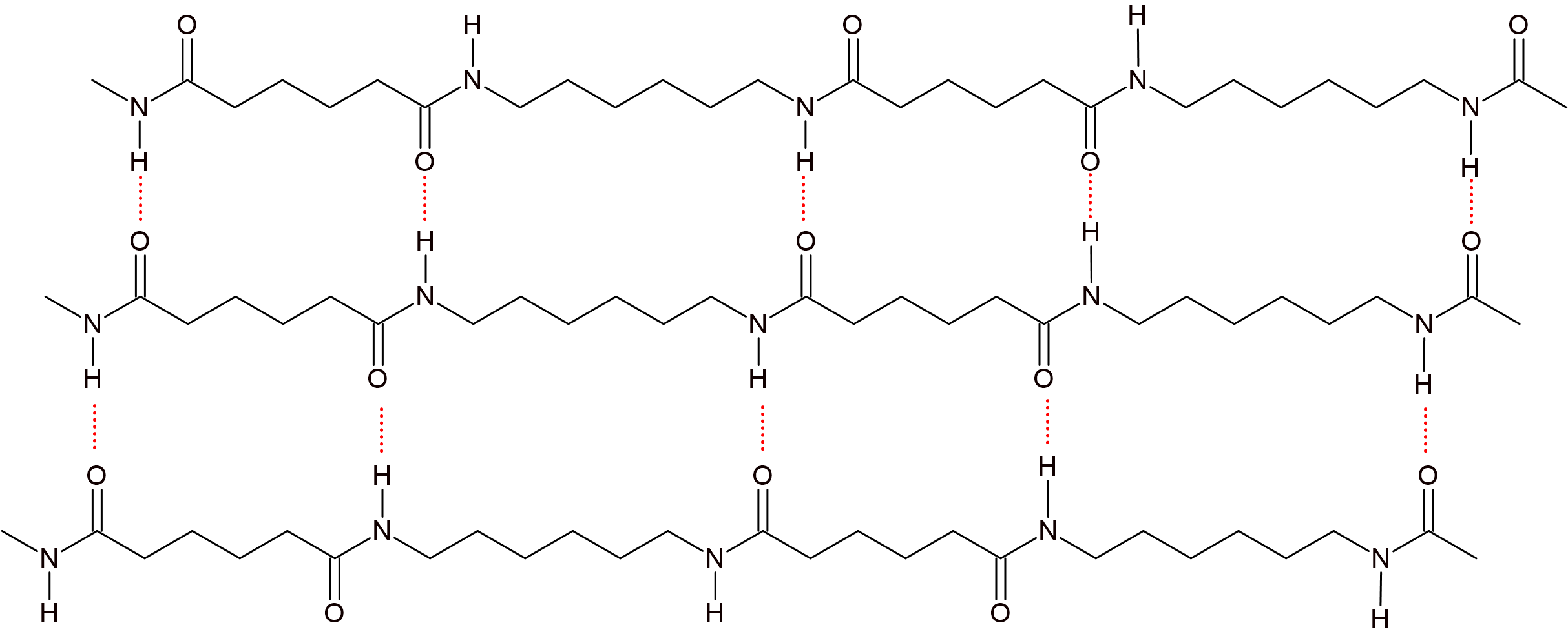 Quiz correct representation nylon 6,6 option one