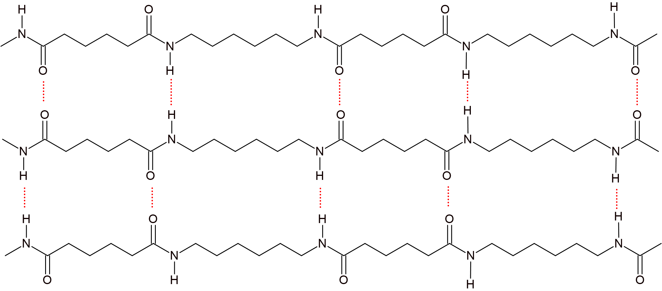 Quiz correct representation nylon 6,6 option two