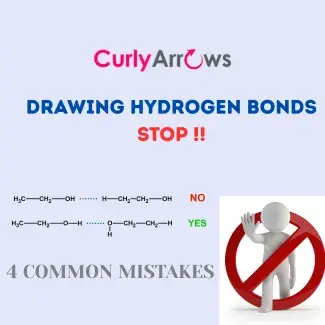 Four Common Mistakes while Drawing Hydrogen Bonds